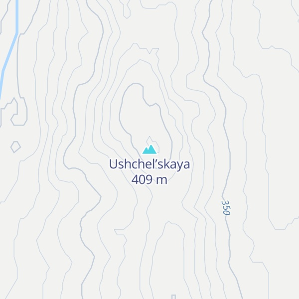 Map of Ushchel’skaya