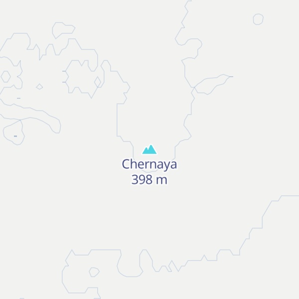 Map of Chernaya