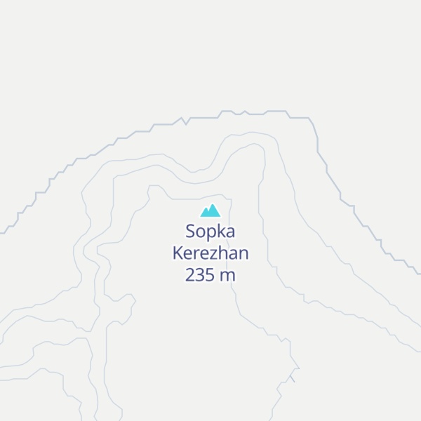 Map of Sopka Kerezhan