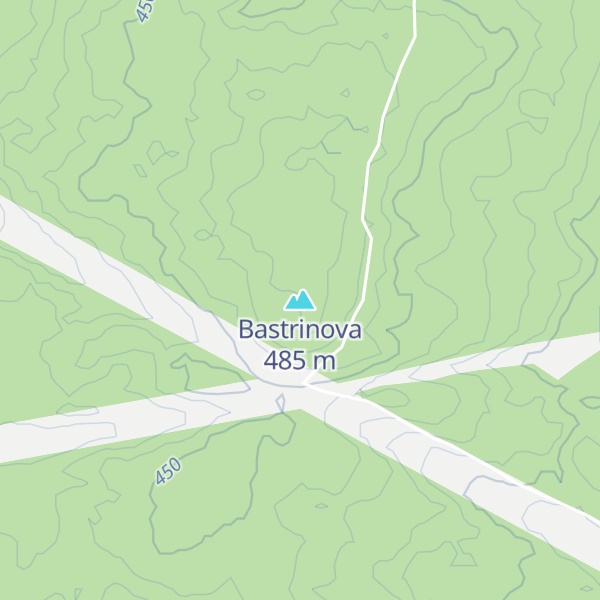 Map of Bastrinova