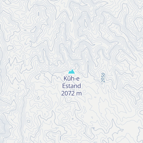 Map of Kūh-e Estand
