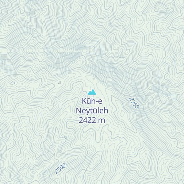 Map of Kūh-e Neytūleh