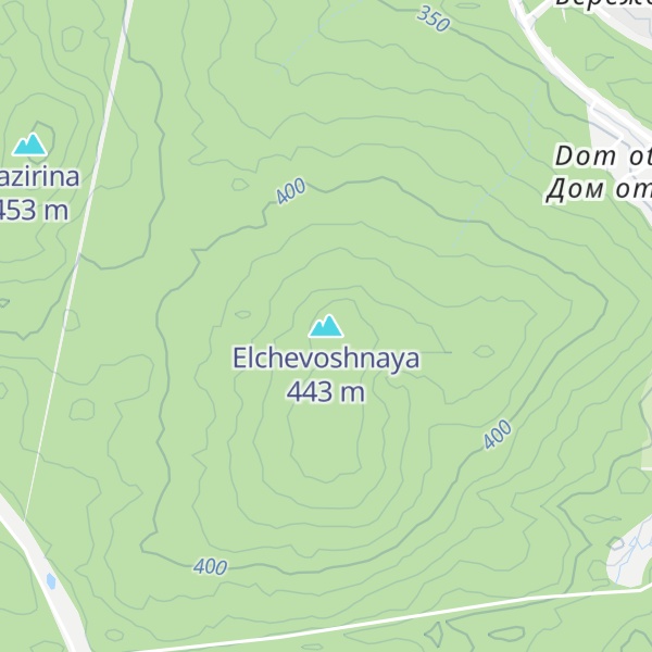 Map of Elchevoshnaya