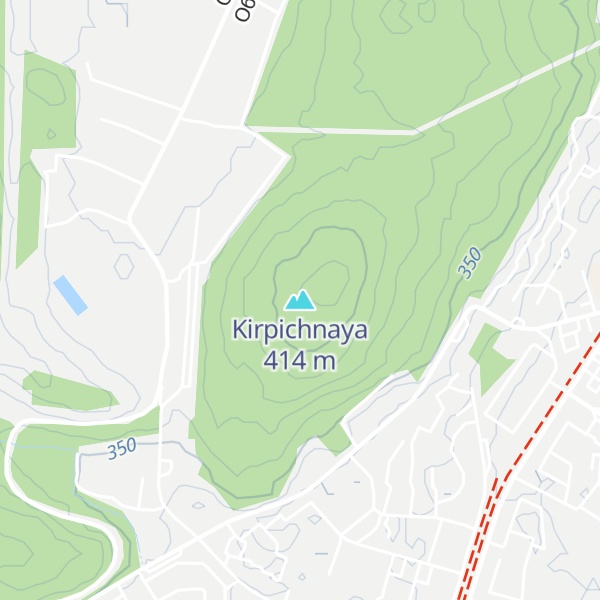 Map of Kirpichnaya