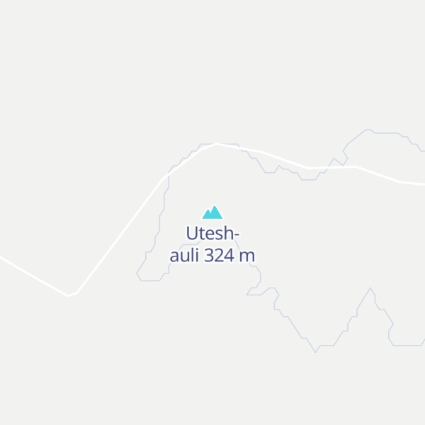Map of Utesh-auli
