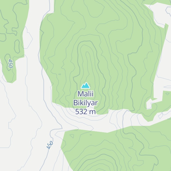 Map of Malii Bikilyar