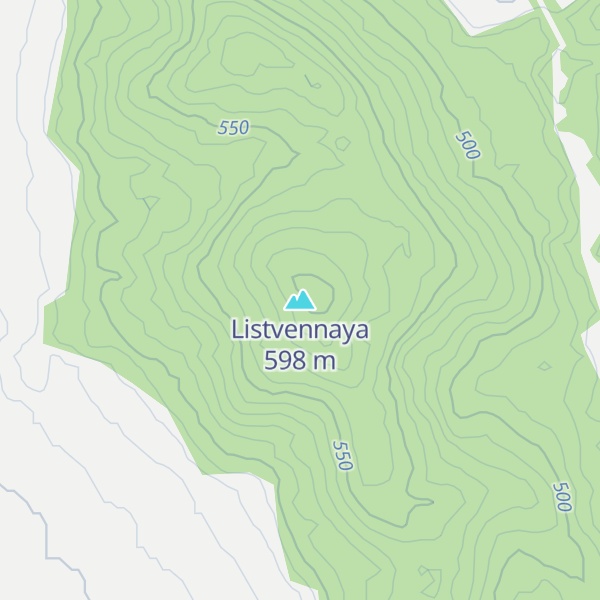 Map of Listvennaya