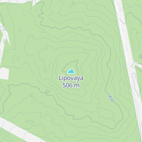 Map of Lipovaya