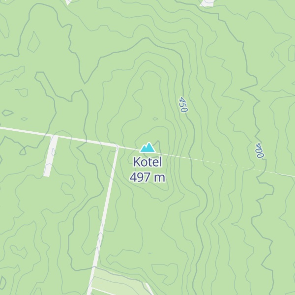 Map of Kotel
