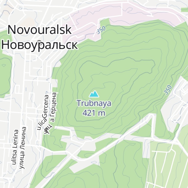 Map of Trubnaya