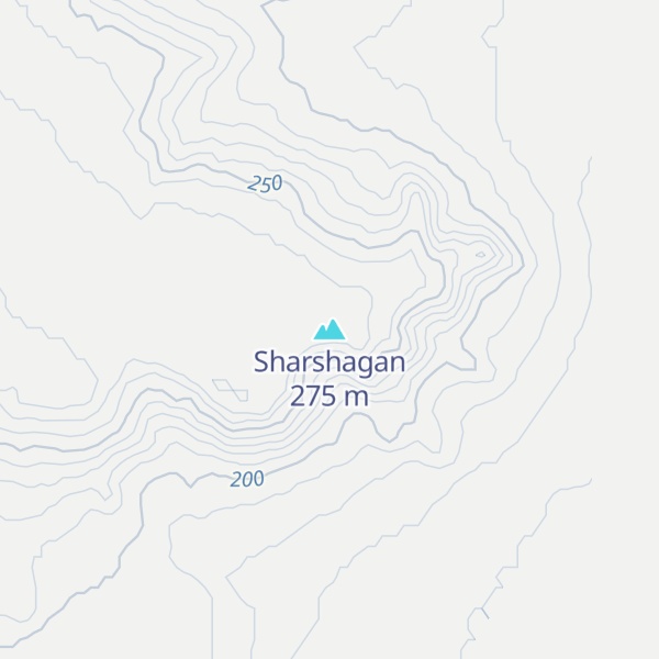 Map of Sharshagan
