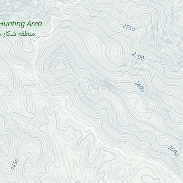 Map of Kūh-e Cheshmeh-ye Pādeshāh