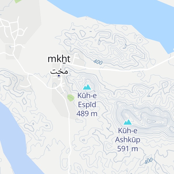 Map of Kūh-e Espīd