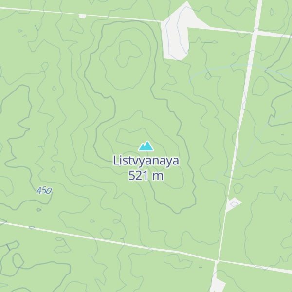 Map of Listvyanaya