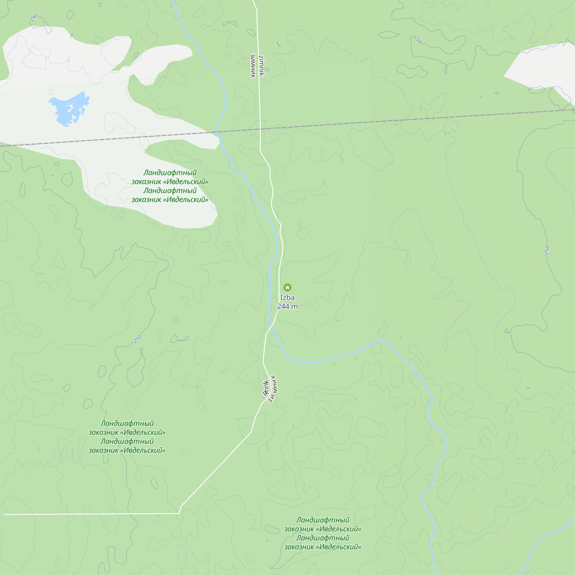 Izba map