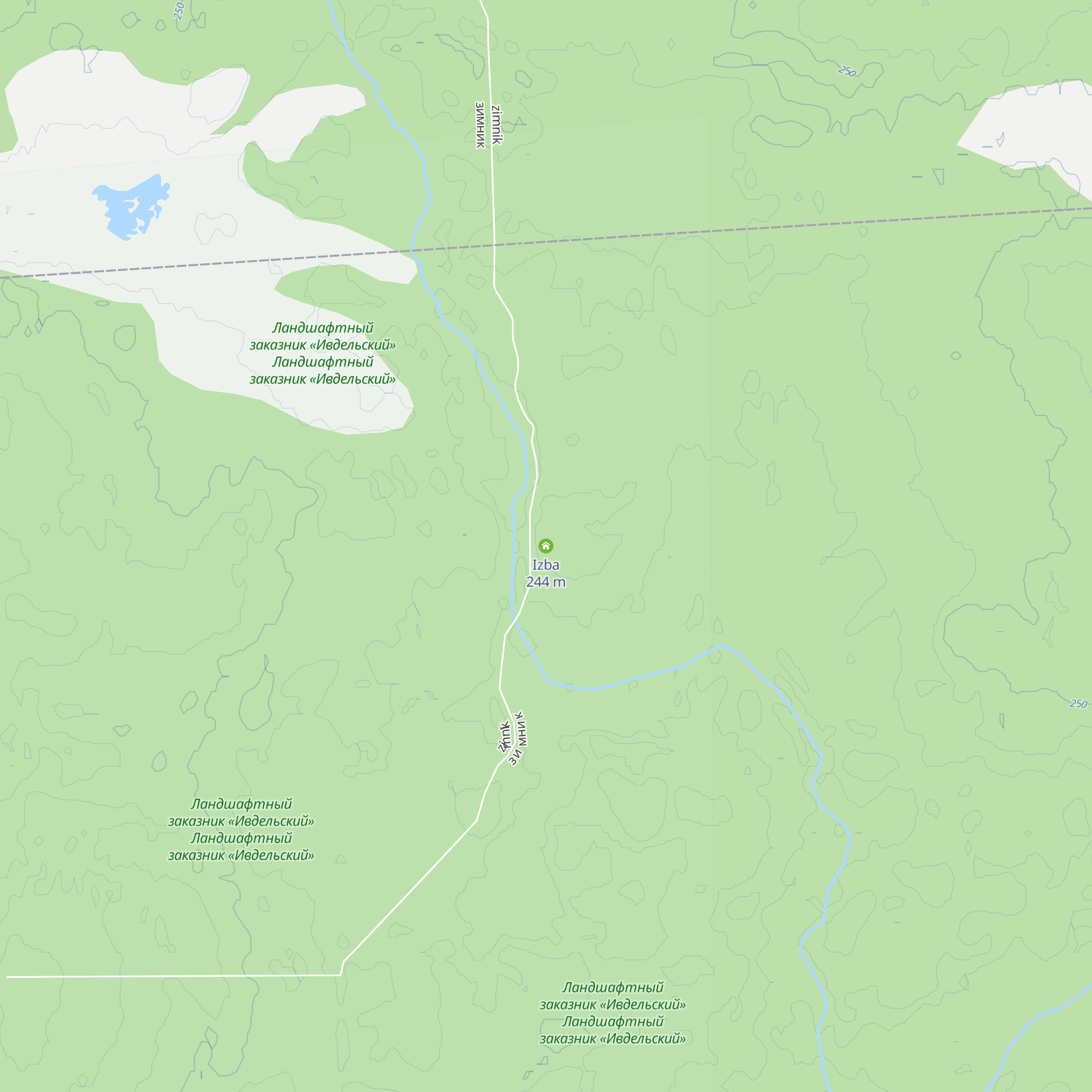 Izba map