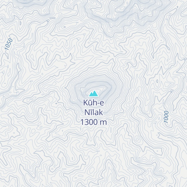 Map of Kūh-e Nīlak