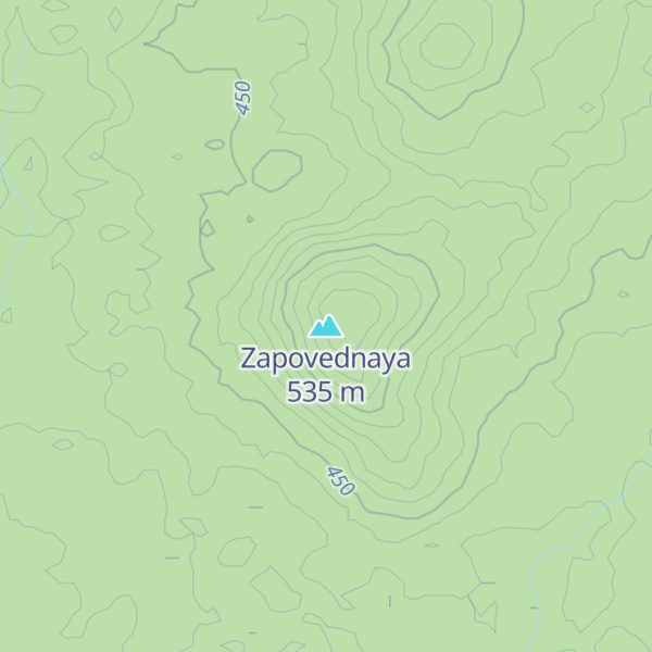Map of Zapovednaya