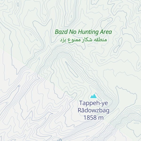 Map of Tappeh-ye Kheyvāl Esfenājī