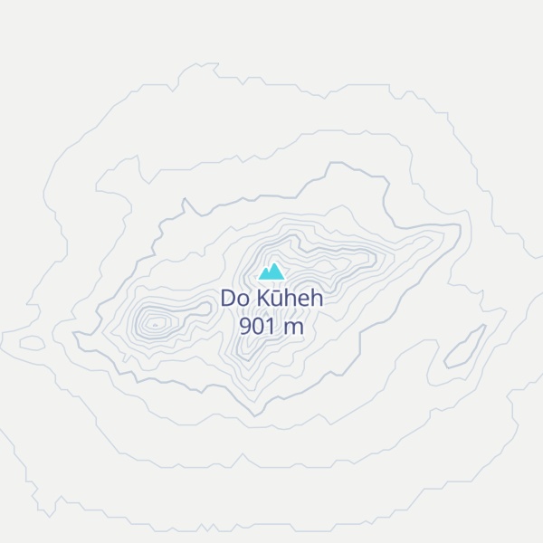 Map of Do Kūheh