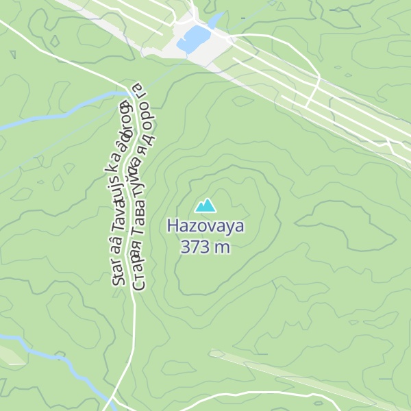 Map of Hazovaya