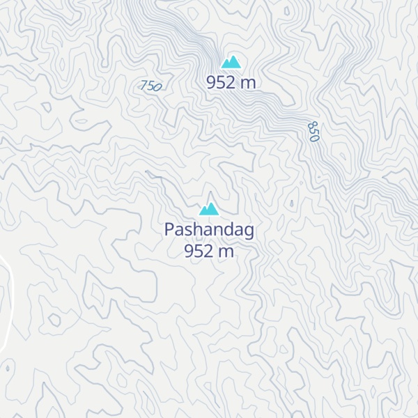 Map of Pashandag