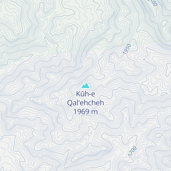 Map of Kūh-e Qal‘ehcheh