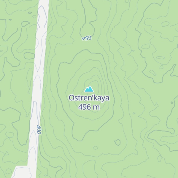 Map of Ostren’kaya