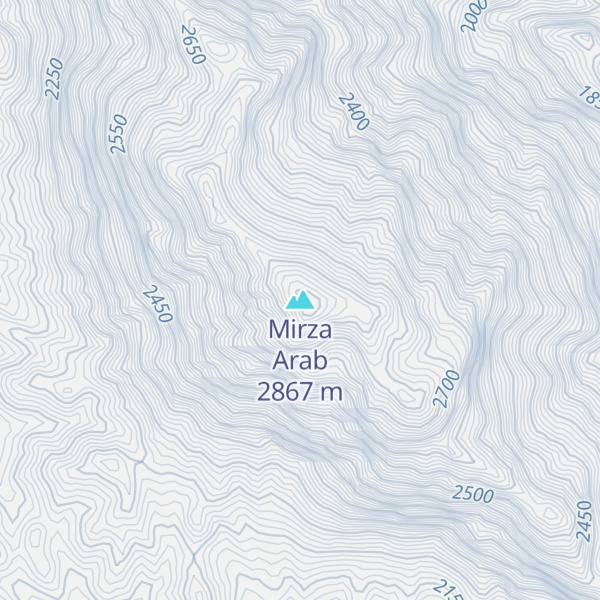 Map of Mirza Arab