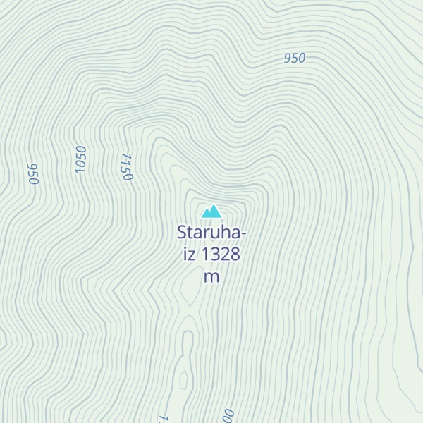 Map of Staruha-iz