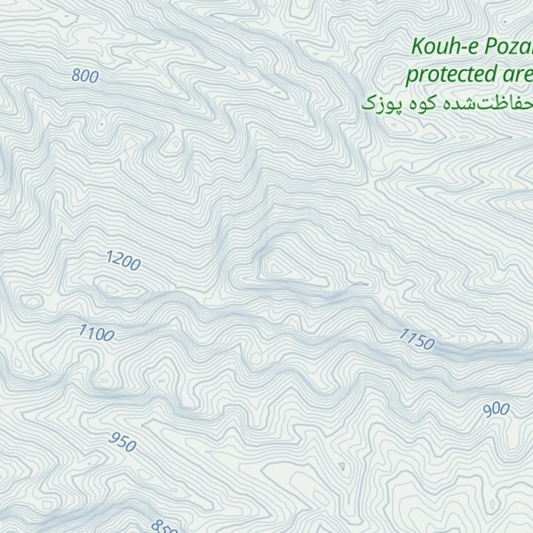 Map of Kūh-e Shālmāl