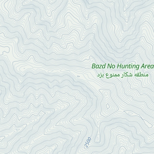 Map of Kūh-e Shaftālū Ghalţān