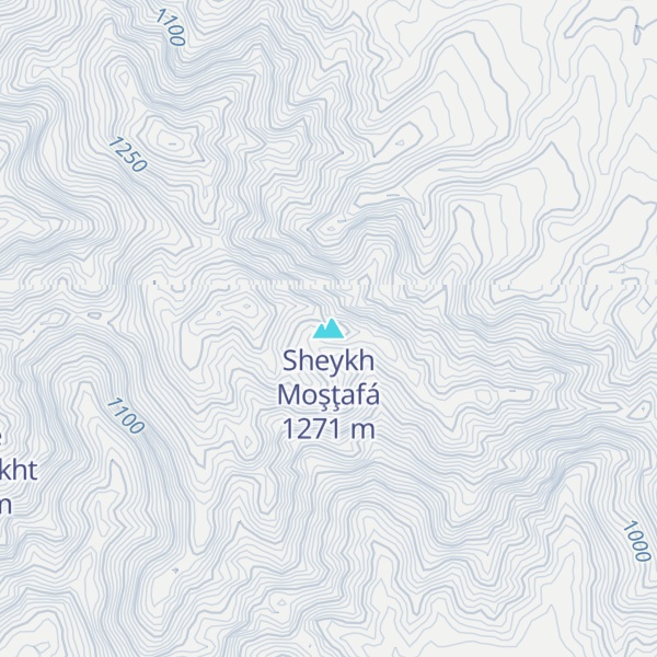 Map of Sheykh Moşţafá
