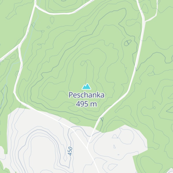 Map of Peschanka
