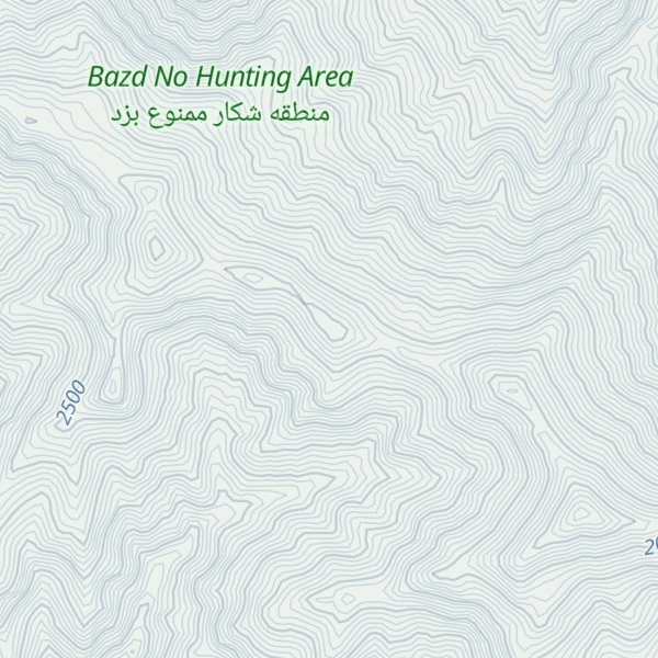 Map of Kūh-e Cheshmeh Rūdangī