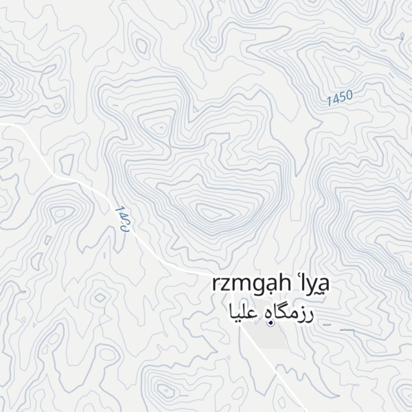 Map of Takhte-soleiman
