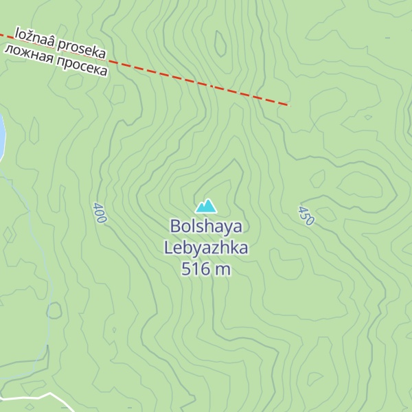 Map of Bolshaya Lebyazhka