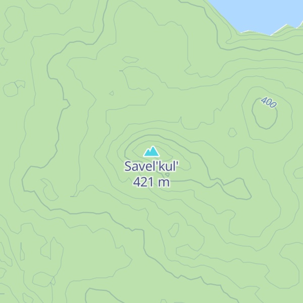 Map of Savel'kul'
