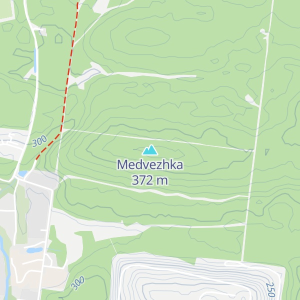 Map of Medvezhka