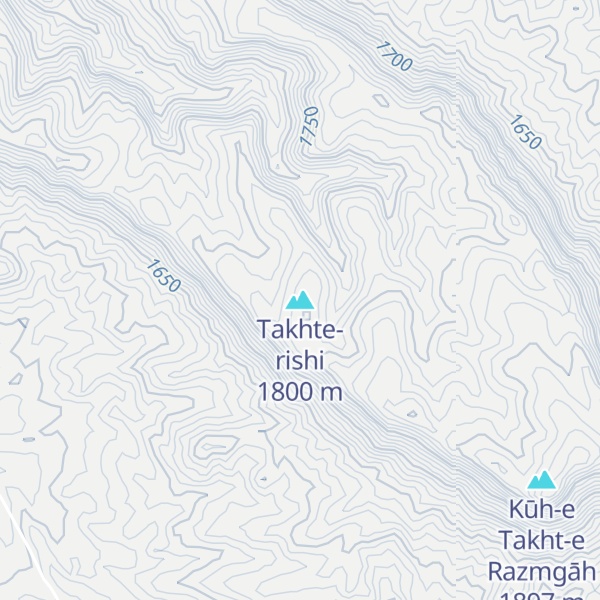 Map of Takhte-rishi