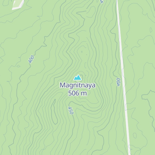 Map of Magnitnaya