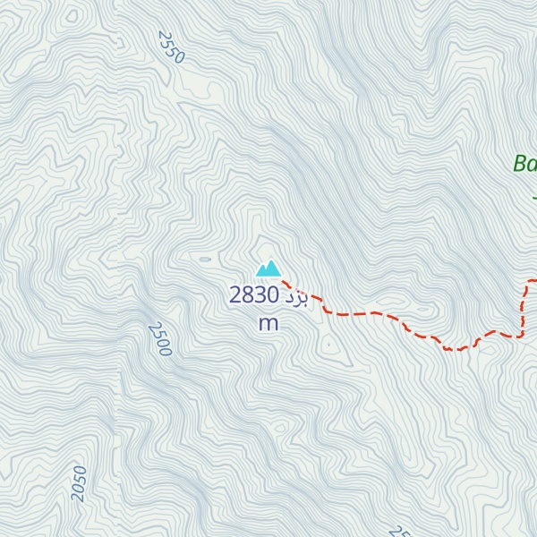 Map of بزد