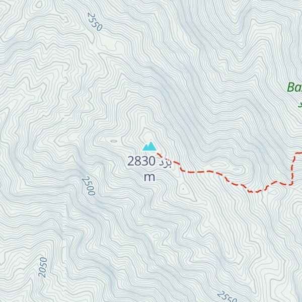 Map of جانپناه دوم بزد