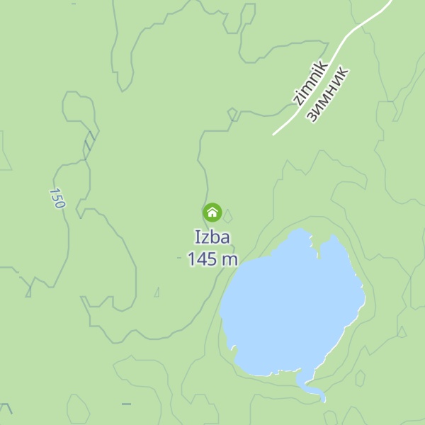 Map of Izba
