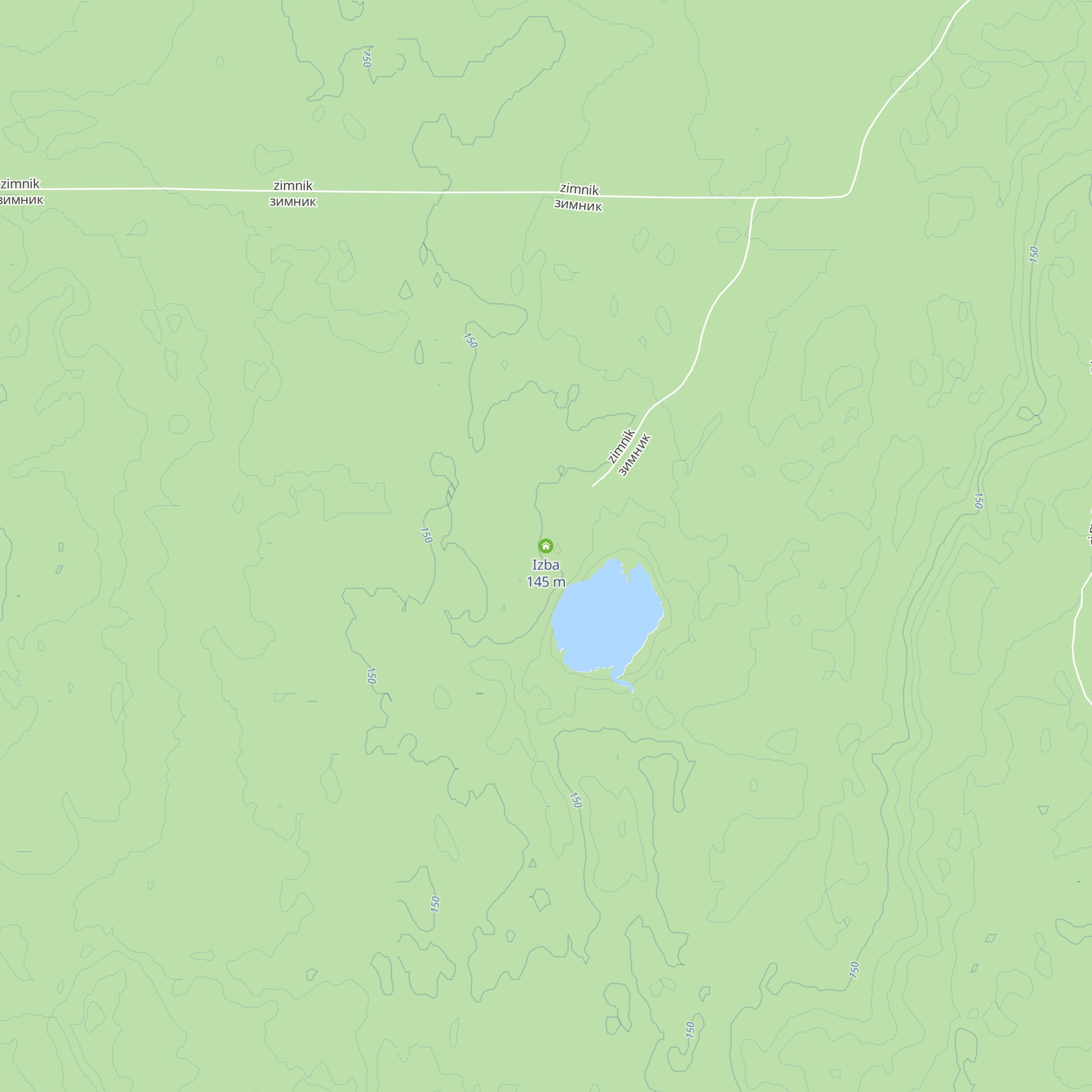 Izba map