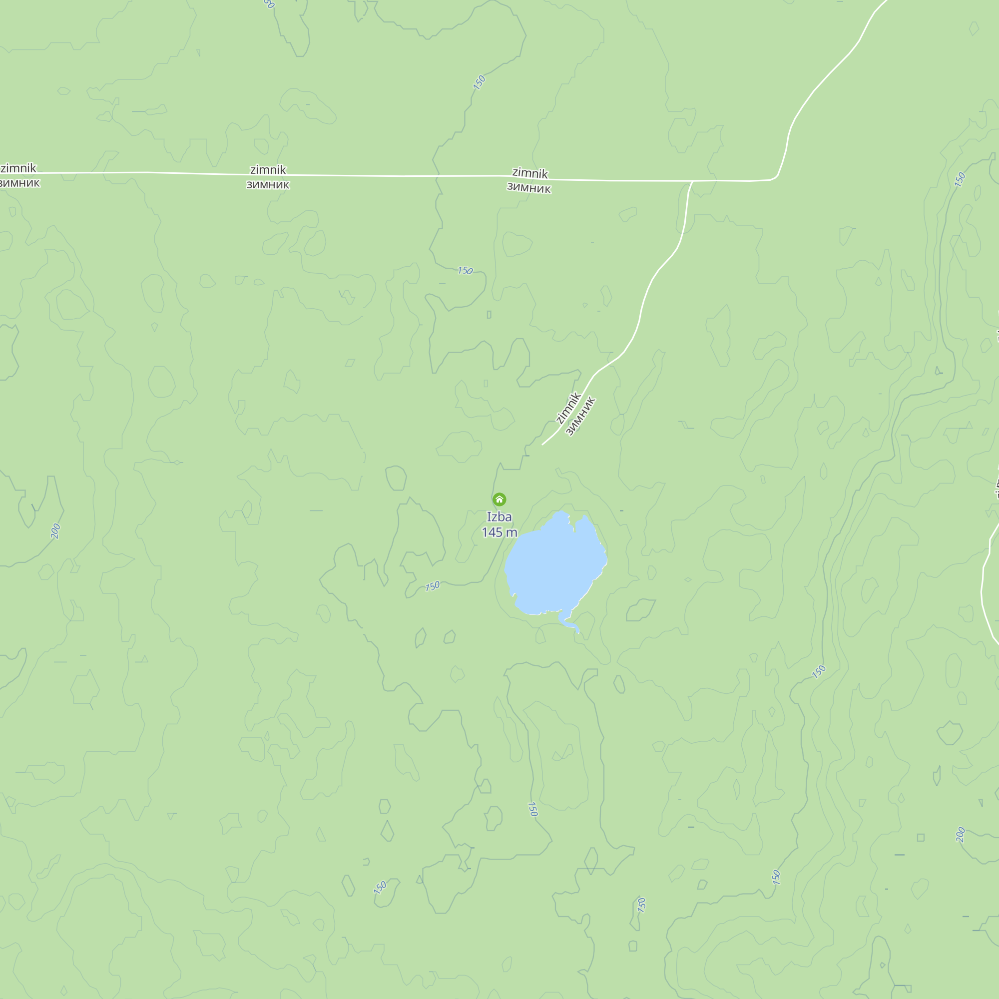 Izba map