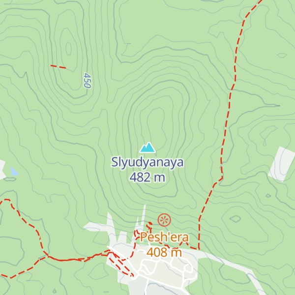 Map of Slyudyanaya