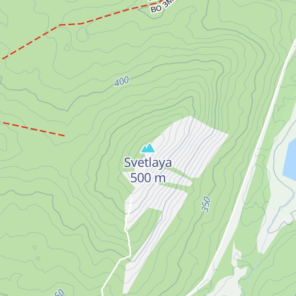 Map of Svetlaya