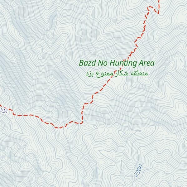 Map of جانپناه اول بزد