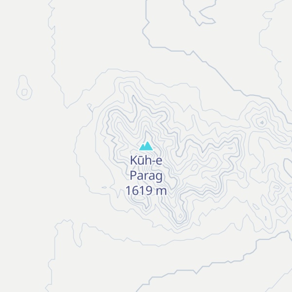 Map of Kūh-e Parag